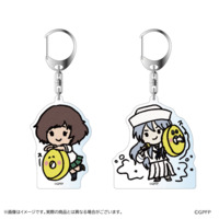 ガールズ＆パンツァー 最終章 アクリルキーホルダー2種セット 【秋山優花里&フリント】 【オンラインミニミニホビーショー／2025年4月発送】