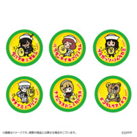 ガールズ＆パンツァー 最終章 缶バッジ〈6個セット〉 サメさんチーム 【オンラインミニミニホビーショー／2025年4月発送】