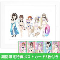 描き下ろしキャラファイングラフ（リゾート水着）※期間限定特典ポストカード5枚付き 【オンラインミニミニホビーショー／2025年4月発送】