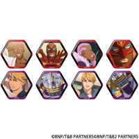 TIGER & BUNNY ハニカム缶バッジ　ネイサン＆キース（全8種/ランダム仕様）