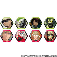 TIGER & BUNNY ハニカム缶バッジ　虎徹＆バーナビーA（全8種/ランダム仕様）