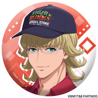 TIGER & BUNNY　オフィシャルストア描き下ろし缶バッジ　バーナビー・ブルックス Jr.