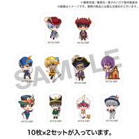 黒子のバスケ POP UP STORE -童話の世界- フレークシールセット（デフォルメver.）（1セット10種入り） ＜2025年9月中旬頃より順次お届け予定＞