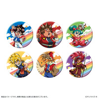 魔神英雄伝ワタル トレーディング缶バッジ（全6種ランダム／6個入り） 【『魔神英雄伝ワタル＆魔神創造伝ワタル展』事後通販（2025年11月下旬発送）】