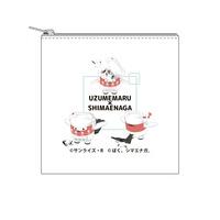 『魔神創造伝ワタル』×『ぼく、シマエナガ。』 ミニポーチ　ウズメ×シマエナガ 【『魔神英雄伝ワタル＆魔神創造伝ワタル展』事後通販（2025年11月下旬発送）】