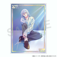 アニメ アイドリッシュセブン　MEMORIAL EXHIBITION クリアケース付きビジュアルカード　千_画像1