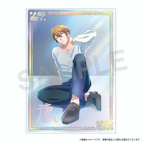 アニメ アイドリッシュセブン　MEMORIAL EXHIBITION クリアケース付きビジュアルカード　十 龍之介_画像1