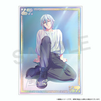 アニメ アイドリッシュセブン　MEMORIAL EXHIBITION クリアケース付きビジュアルカード　四葉 環_画像1