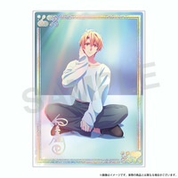 アニメ アイドリッシュセブン　MEMORIAL EXHIBITION クリアケース付きビジュアルカード　和泉 三月_画像1