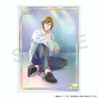 アニメ アイドリッシュセブン　MEMORIAL EXHIBITION クリアケース付きビジュアルカード　二階堂 大和_画像1