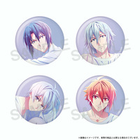 アニメ アイドリッシュセブン　MEMORIAL EXHIBITION オーロラ缶バッジセット （IDOLiSH7 A／4種セット） 【2025年9月中旬頃より順次お届け予定】