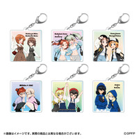 ガールズ＆パンツァー 最終章 トレーディングスクエアアクリルキーホルダー(全6種/ランダム6個入り) 【事前通販】