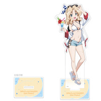 [ガールズ＆パンツァー　最終章]描き下ろし特大アクリルスタンド（ケイ／リゾート水着） 【オンラインミニミニホビーショー／2025年12月発送】