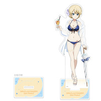 [ガールズ＆パンツァー　最終章]描き下ろし特大アクリルスタンド（ダージリン／リゾート水着） 【オンラインミニミニホビーショー／2025年12月発送】