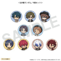 新テニスの王子様 POP UP STORE ～Autumn 2025～ トレーディング マット缶バッジ（全9種・ランダム9個入り） 【2026年3月中旬より順次お届け】