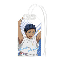 黒子のバスケ 箔押しお守り風キーホルダー 青峰大輝 (キャラポップストア Hang Out in White Outfits ver.) 【2026年3月上旬頃より順次お届け予定】
