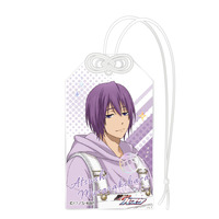 黒子のバスケ 箔押しお守り風キーホルダー 紫原敦 (キャラポップストア Hang Out in White Outfits ver.) 【2026年3月上旬頃より順次お届け予定】