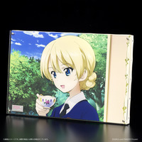 ガールズ＆パンツァー -月刊戦車道 編集部 PRESENTS- レイヤードグラフ展 P6サイズ レイヤードグラフ(R)【月刊戦車道 増刊 第3号 聖グロリアーナ女学院×黒森峰女学園への道】