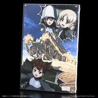 ガールズ＆パンツァー -月刊戦車道 編集部 PRESENTS- レイヤードグラフ展 P6サイズ レイヤードグラフ(R)【月刊戦車道 大特集号1  継続高校VSヨーグルト学園】