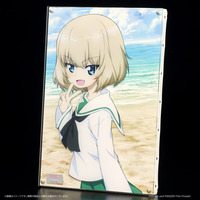 ガールズ＆パンツァー -月刊戦車道 編集部 PRESENTS- レイヤードグラフ展 P6サイズ レイヤードグラフ(R)【劇場版10周年記念イラスト ～Oarai Memories～ カチューシャ】