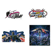 GGGP×RAGEコラボ オリジナルステッカーセットB (ロゴ&ウイングガンダム) 【2026年2月中下旬頃お届け予定】