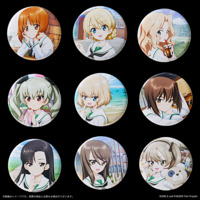 ガールズ＆パンツァー 劇場版 トレーディング缶バッジ（全9種/ランダム1個入り）