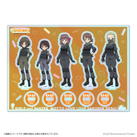 ガールズ＆パンツァー もっとらぶらぶ作戦です！ 第1幕 アクリルスタンドセット【秋山優花里(特殊部隊)・磯辺典子(特殊部隊)・近藤妙子(特殊部隊)・河西忍(特殊部隊)・佐々木あけび(特殊部隊) 】