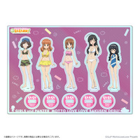 ガールズ＆パンツァー もっとらぶらぶ作戦です！ 第1幕 アクリルスタンドセット【西住みほ(水着)・武部沙織(水着)・五十鈴華(水着)・秋山優花里(水着)・冷泉麻子(水着)】