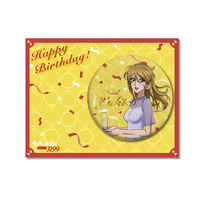 ヤマトよ永遠に REBEL3199 【バースデー2025】箔押し缶バッジ　森雪