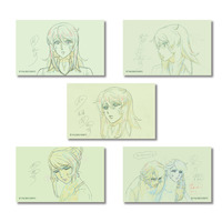 ヤマトよ永遠に REBEL3199 総作画監督修正ミニブロマイドセット【森雪】【Bセット】