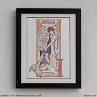 【受注生産】 新機動戦記ガンダムＷ 額装アート〈新機動戦記ガンダムW DVD COLLECTION イラスト〉【ヒイロ・ユイ】 【2026年3月下旬発送】