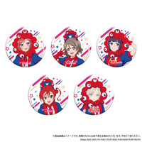 大阪・関西万博 EXPO 2025 ミャクミャクなりきり缶バッジ（ラブライブ！シリーズ）全5種フルコンプリートセット