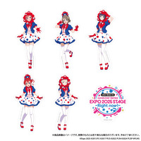 大阪・関西万博 EXPO 2025 ミャクミャクなりきりステッカーセット（ラブライブ！シリーズ）