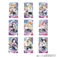 ラブライブ！シリーズ15周年記念 ラブライブ！POP UP STORE トレーディングオーロラステッカーセット（スターライト・セーラーver）（全9種・ランダム・9個入り） 【2026年4月下旬頃より順次お届け予定】