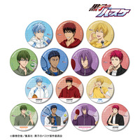 黒子のバスケ 描き下ろし スポーツホリデーver. トレーディンググリッター缶バッジ(全14種・BOX・14種セット)【2026年2月中旬より順次発送】