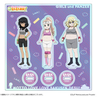 ガールズ＆パンツァー もっとらぶらぶ作戦です！ 第2幕 アクリルスタンドセット【安藤(トレーニングウェア)・マリー(トレーニングウェア ぽっちゃりver.)・押田(トレーニングウェア ぽっちゃりver.)】