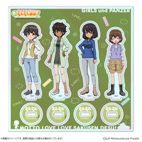 ガールズ＆パンツァー もっとらぶらぶ作戦です！ 第2幕 アクリルスタンドセット【ナカジマ(私服)・スズキ(私服)・ホシノ(私服)・ツチヤ(私服)】