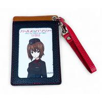 ガールズ＆パンツァー最終章　レザー単パスケース　黒森峰女学園 【オンラインミニミニホビーショー／2026年4月発送】