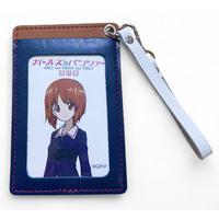 ガールズ＆パンツァー最終章　レザー単パスケース　大洗女子学園 【オンラインミニミニホビーショー／2026年4月発送】