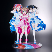 ラブライブ！×ラブライブ！サンシャイン!! POP UP STORE～μ's×Aqours Special Collaboration～ 1/4スケールBIGアクリルフィギュア【μ's×Aqours】西木野真姫×渡辺 曜×矢澤にこ【2026年6月下旬以降順次発送】