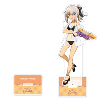 [ガールズ＆パンツァー 最終章]描き下ろし特大アクリルスタンド（逸見エリカ／水鉄砲 ※日焼けVer.） 【オンラインミニミニホビーショー／2026年4月発送】