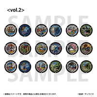 「ガンダムマンホールプロジェクト」 トレーディングミニステッカーvol.2【全18種・ランダム18枚入】_画像1