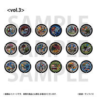 「ガンダムマンホールプロジェクト」 トレーディングミニステッカーvol.3【全18種・ランダム18枚入】_画像1