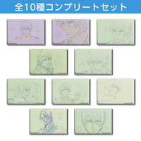 ヤマトよ永遠に REBEL3199 【先行受注限定】原画・総作画監督修正トレーディングスクエア缶バッジ【アベルト・デスラー】（全10種コンプリートセット）