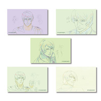 ヤマトよ永遠に REBEL3199 原画・総作画監督修正ミニブロマイドセット【アベルト・デスラー】【Aセット】