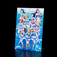 ラブライブ！サンシャイン!! 浦の星女学院購買部 「君のこころは輝いてるかい？」箔押しA4アクリルパネル【二次受注】