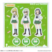 ガールズ＆パンツァー もっとらぶらぶ作戦です！ 第4幕 アクリルスタンドセット【カルパッチョ(変装)・アンチョビ(変装)・ペパロニ(変装)】