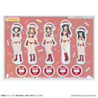 ガールズ＆パンツァー もっとらぶらぶ作戦です！ 第4幕 アクリルスタンドセット【秋山優花里(サンタ水着)・武部沙織(サンタ水着)・西住みほ(サンタ水着)・五十鈴華(サンタ水着)・冷泉麻子(サンタ水着)】