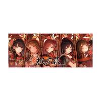 THE IDOLM@STER SHINY COLORS Song for Prism 散花-sanka- / 紅花-benibana- フェイスタオル_画像1