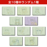 ヤマトよ永遠に REBEL3199 総作画監督修正トレーディングスクエア缶バッジ【森雪】（全10種中ランダム1種）_画像1